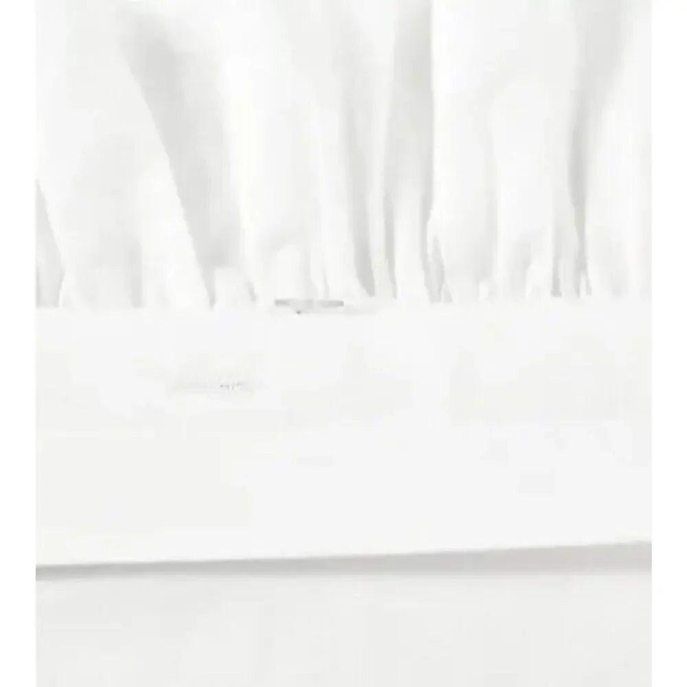 Lush Decor Reyna Cotton Duvet Cover Set White Ruffle Comforter Shabby King